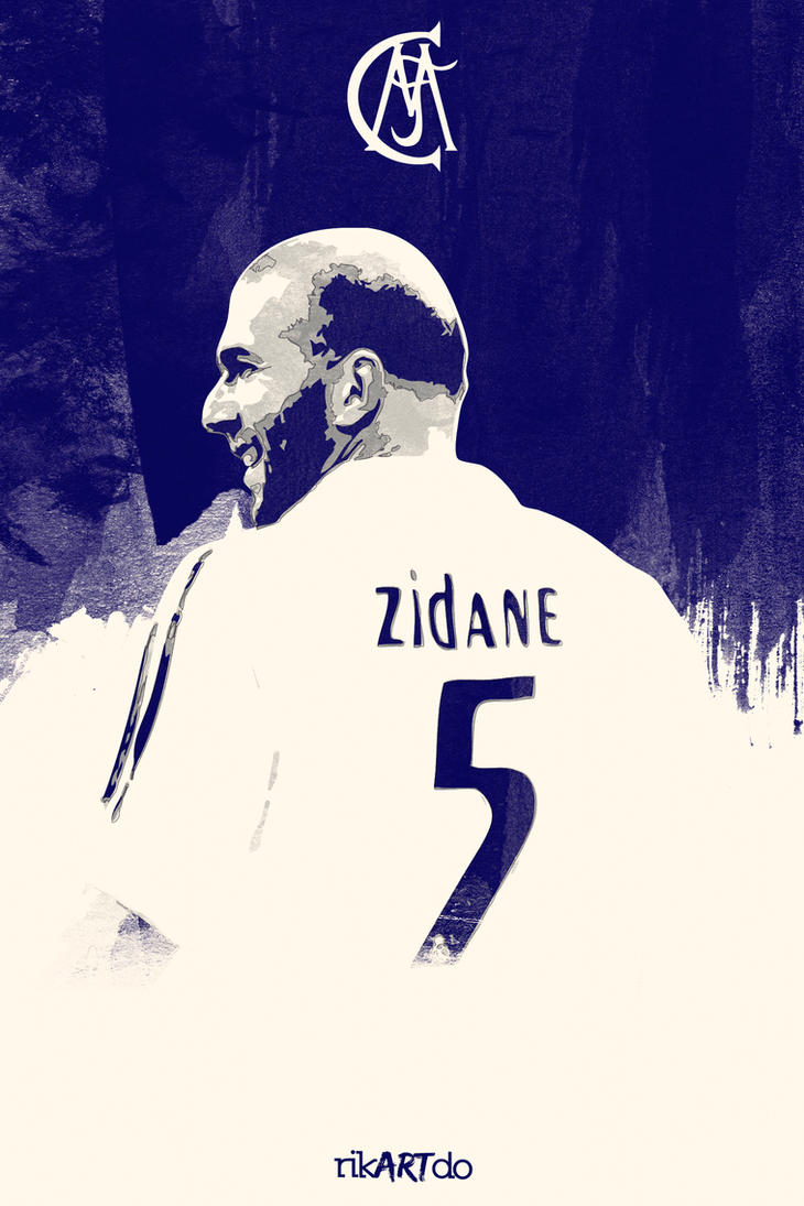 Zidane Real Madrid CF By Riikardo On DeviantArt