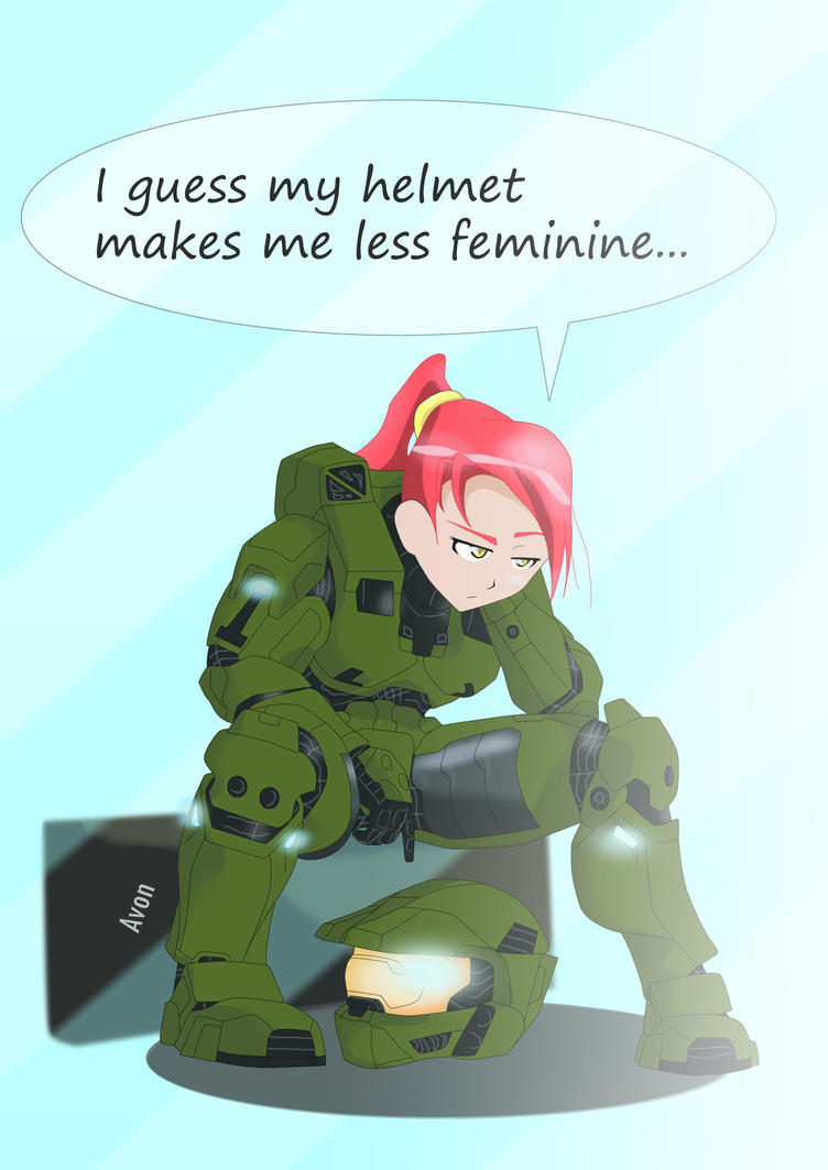 Master Chief Without Helmet By Avontry On Deviantart