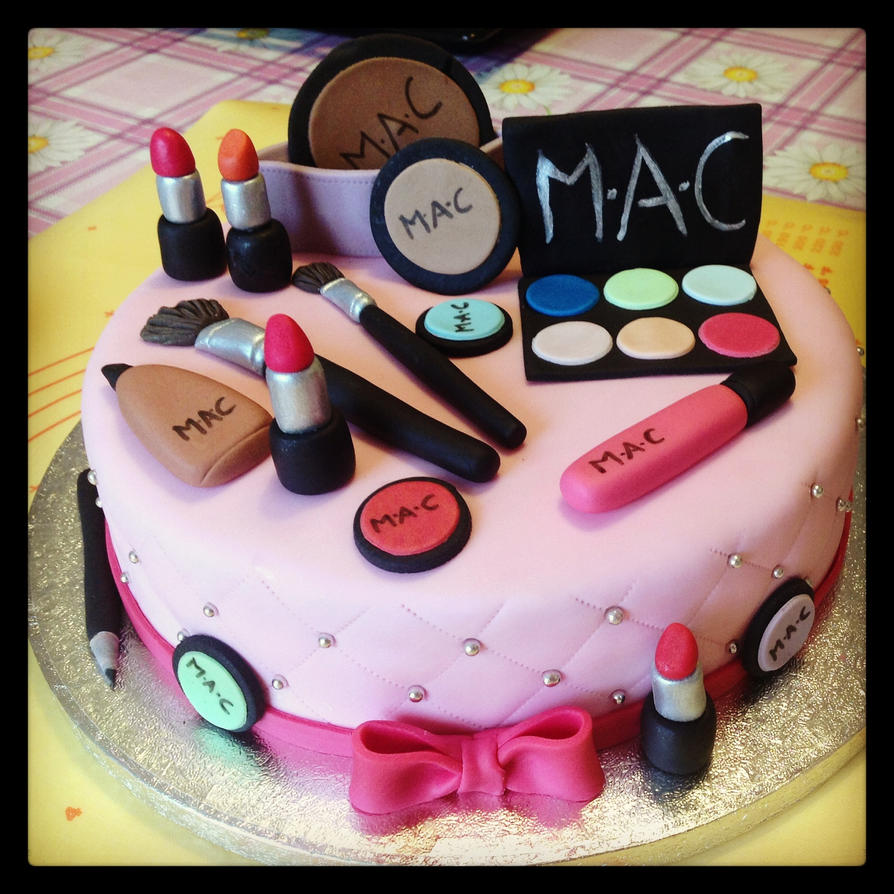 MAC Make Up Cake #3 - CAKESBURG Online Premium Cake Shop