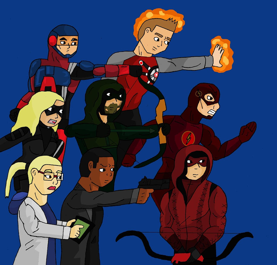 DC-CW Heroes (EG-Styled) by edCOM02 on DeviantArt
