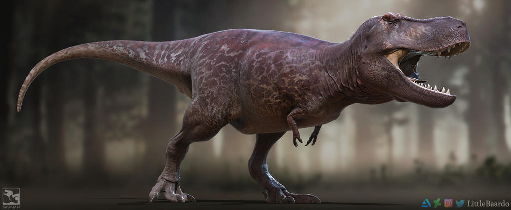 Tyrannosaurus Rex - Saurian by LittleBaardo