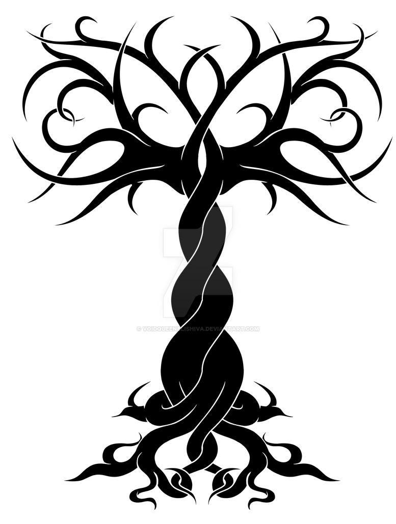 My Old Logo: Intertwined Trees by VoidQueenElishiva on ...