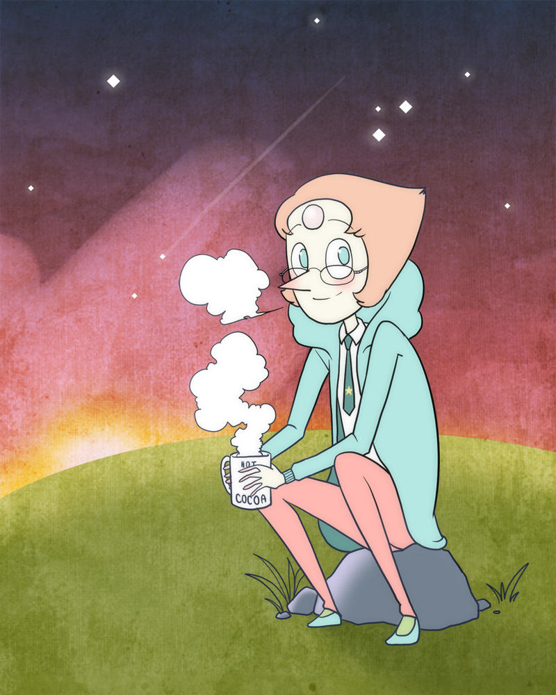 hey guys~ I'm back! with steven universe!!! pearl is adorable isn't it? + 3+ I love you rebecca sugar!!!