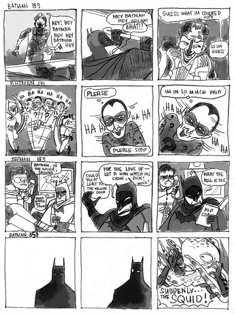 Batman Cover Strips 2 by Microbluefish on DeviantArt