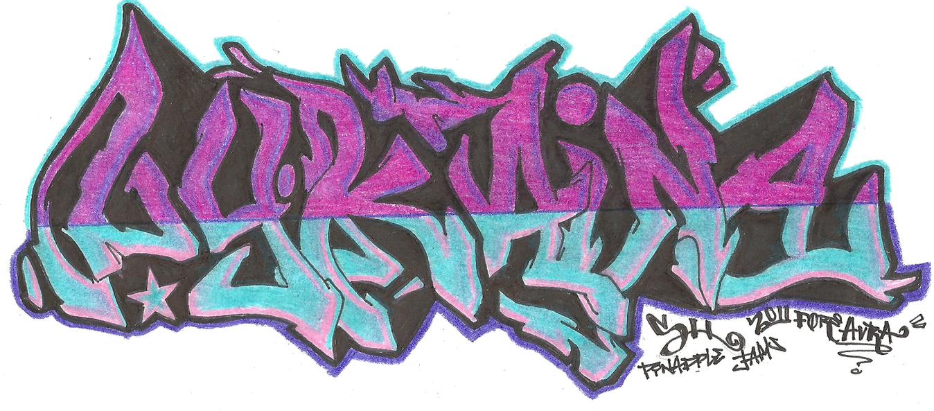 LYKAINA...Graffiti Gift by Endosian on DeviantArt