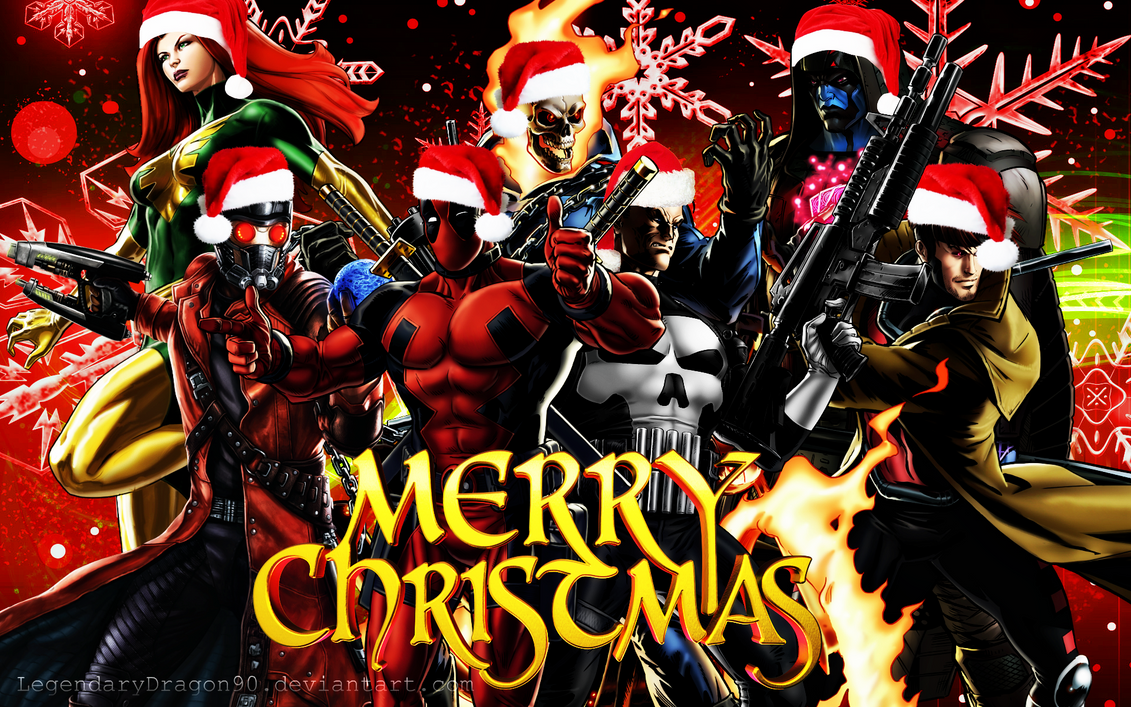 Marvel Christmas by LegendaryDragon90 on DeviantArt