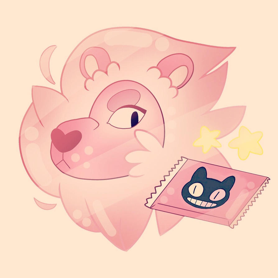 Decided to make some quick Steven universe art, even tho I don’t watch the show, I still like the lion :3