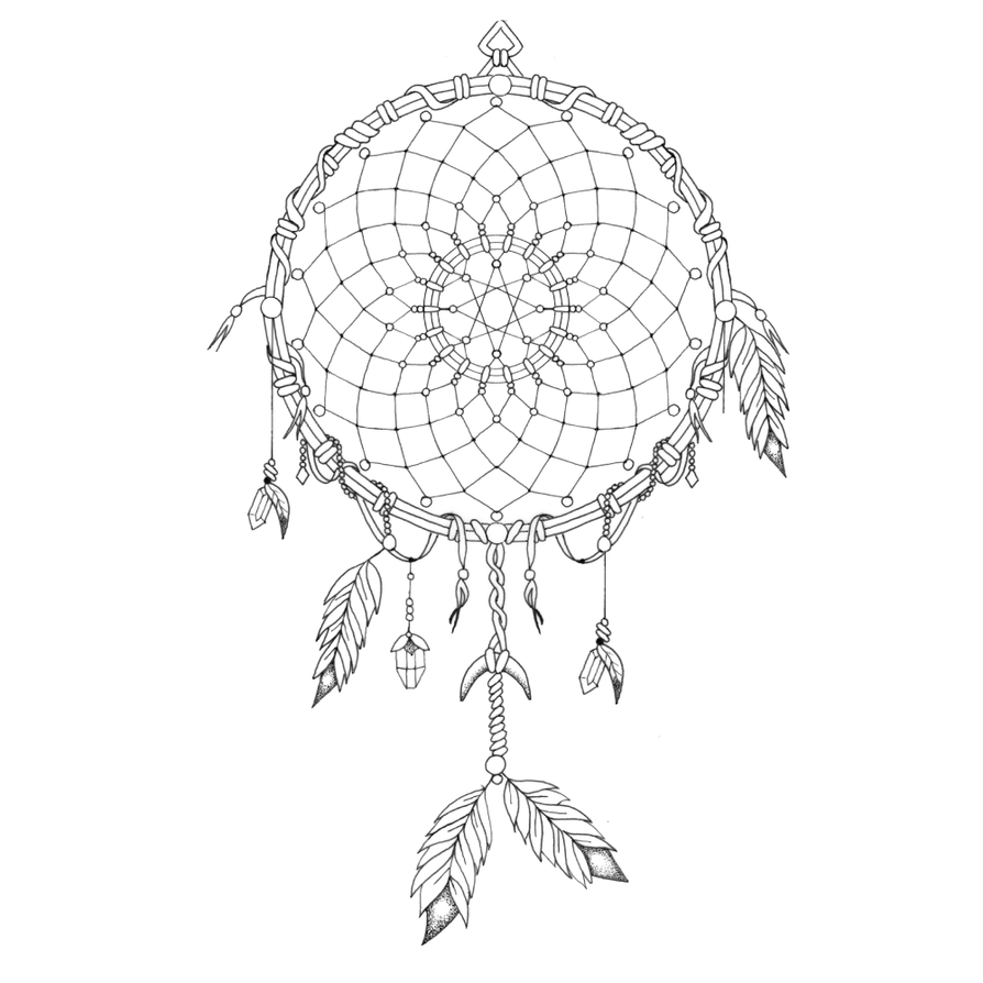 Free Free 281 Svg Easy Mandala Dream Catcher Drawing SVG PNG EPS DXF File