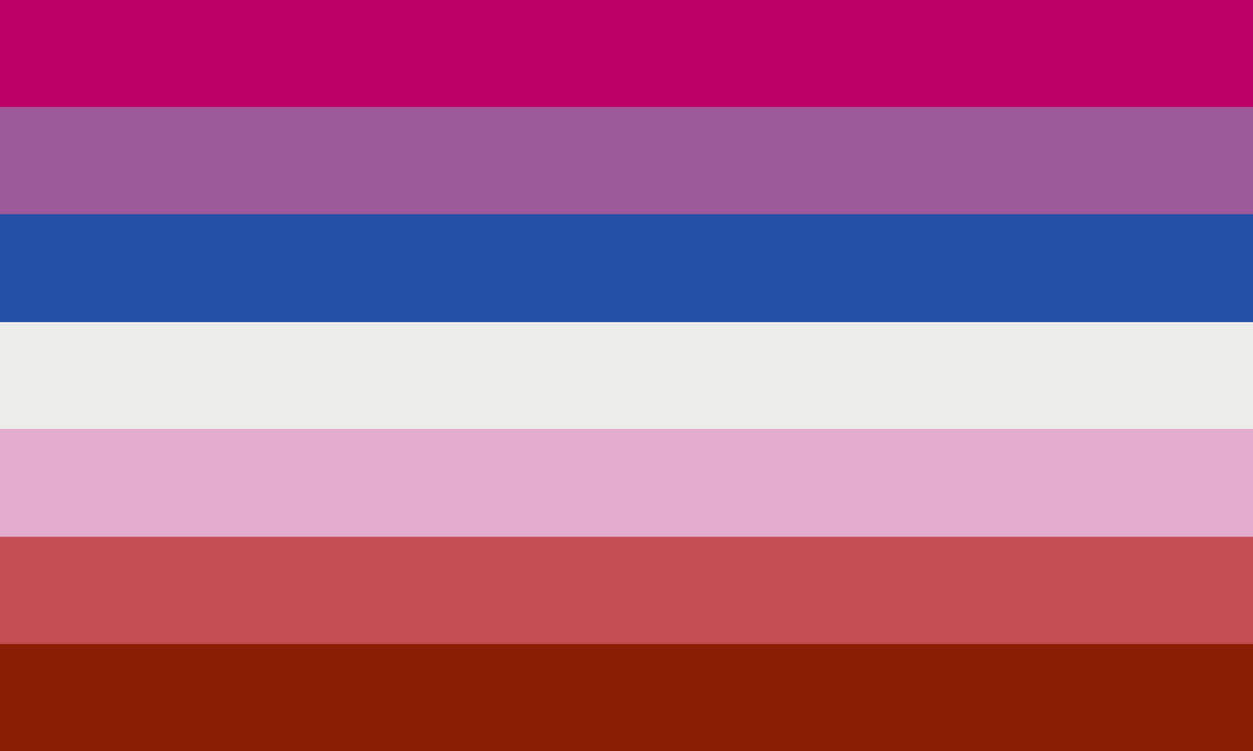 Bi Lesbian By Pride Flags On Deviantart