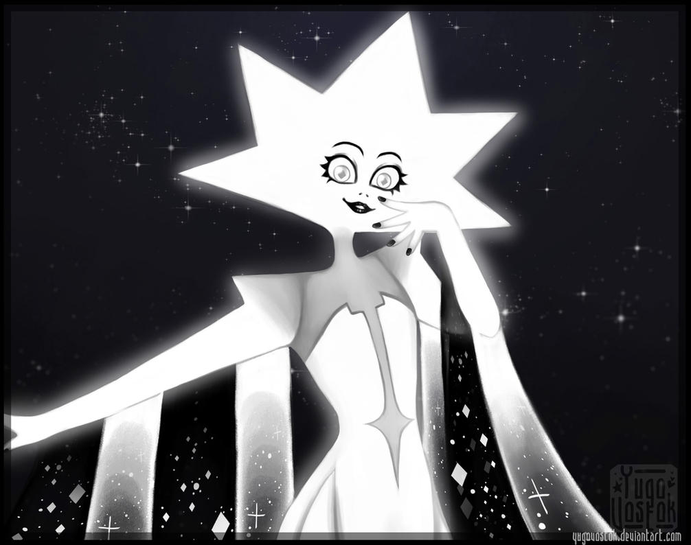 Video: www.youtube.com/watch?v=-pgvZp… White diamond is both beautiful and intimidating, so enjoy this art))