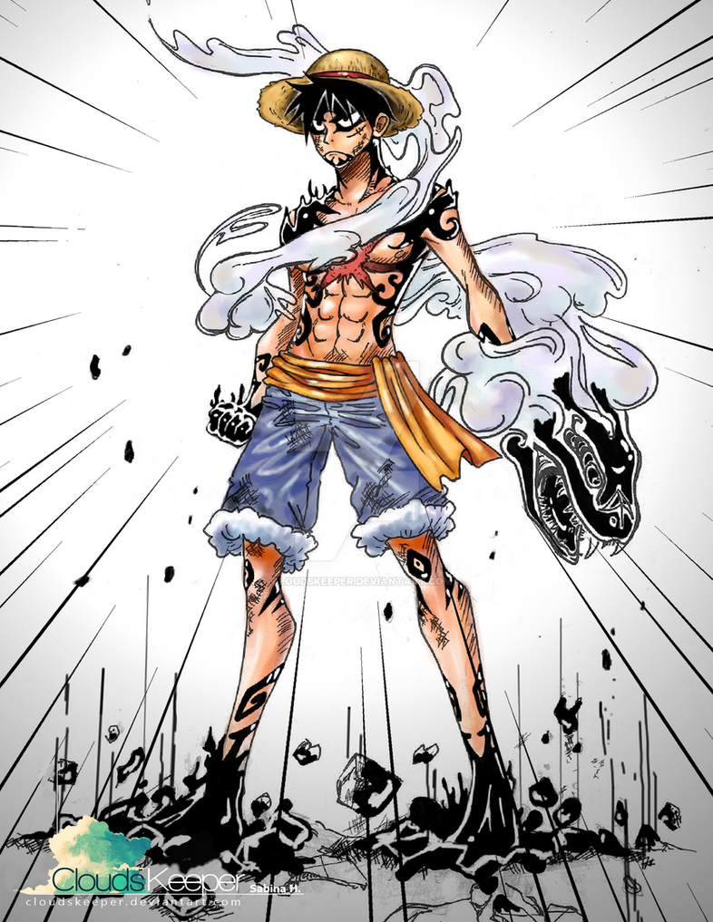 One Piece- Luffy Gear 4 - Invisible Snake Gun! by ...