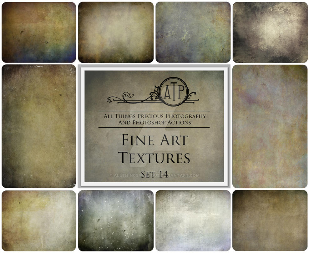 Fine ART Textures SET 14 by AllThingsPrecious