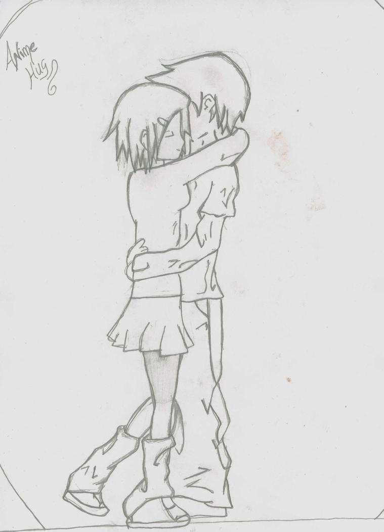 Anime hug by INUYASHALOVER240 on DeviantArt