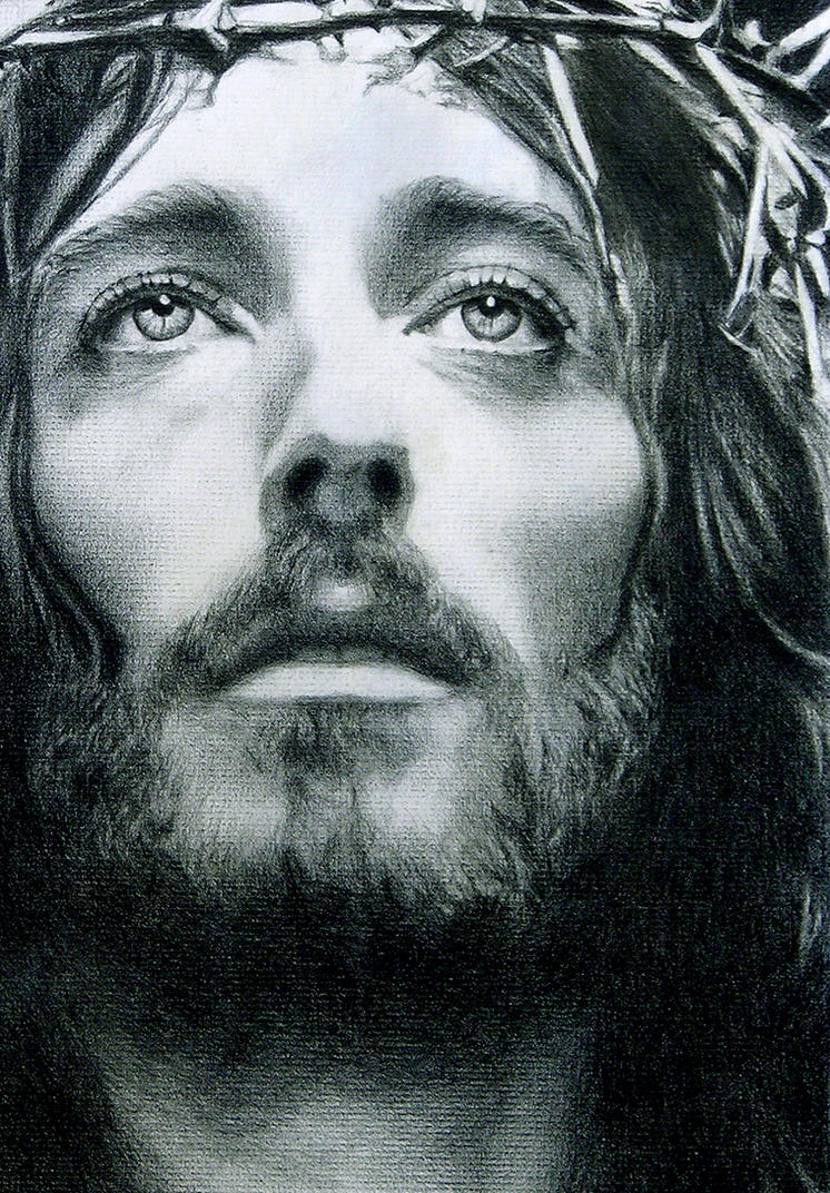 ATONEMENT -JESUS CHRIST PORTRAIT by Noel Cruz by noeling on DeviantArt