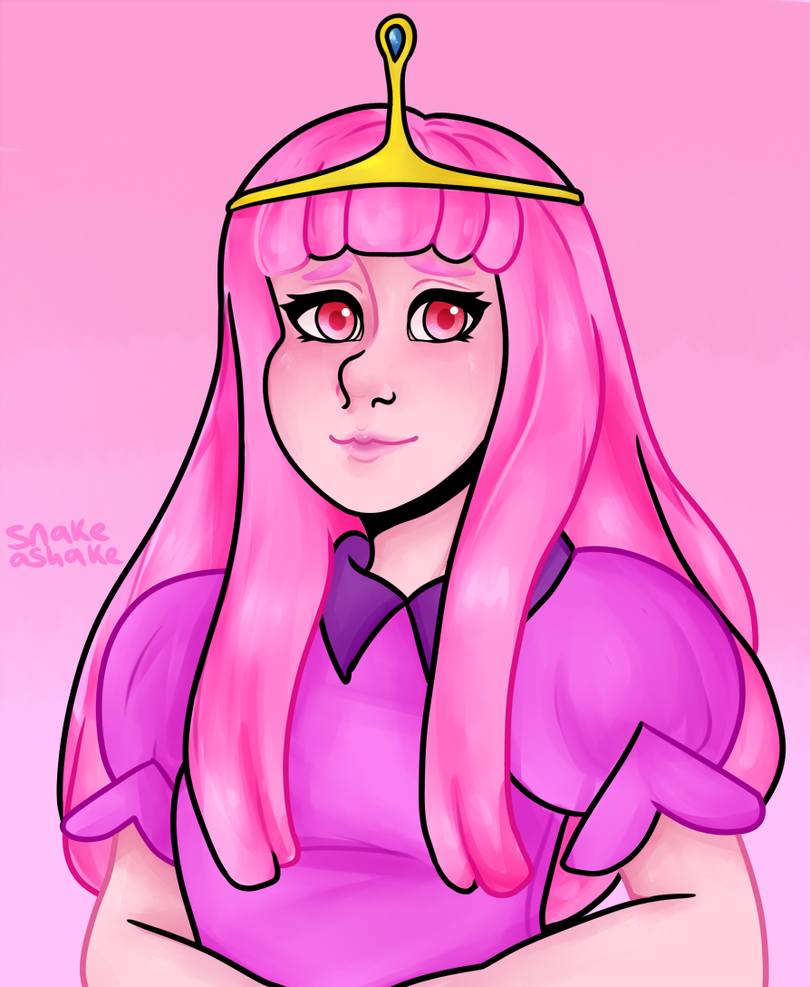 {FAN ART} Princess Bubblegum by Snakeashake on DeviantArt