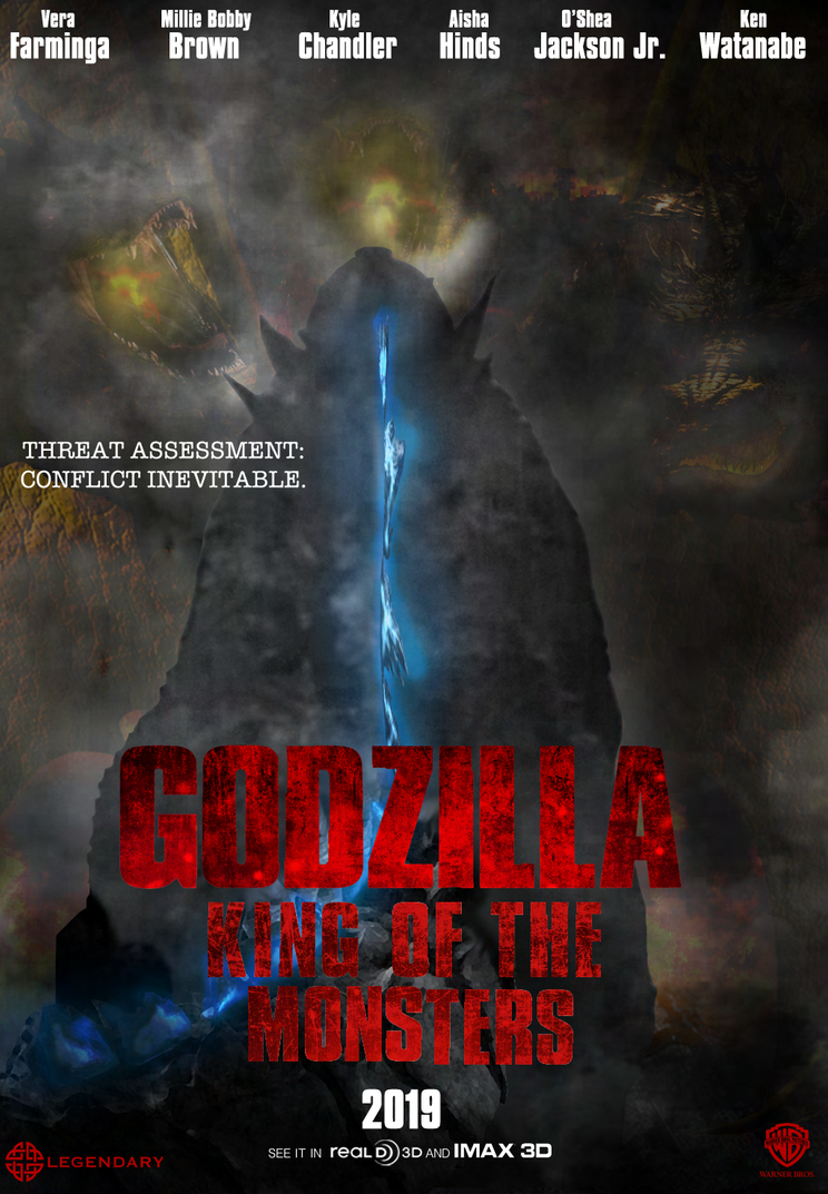 Image result for godzilla king of the monsters 2019 poster