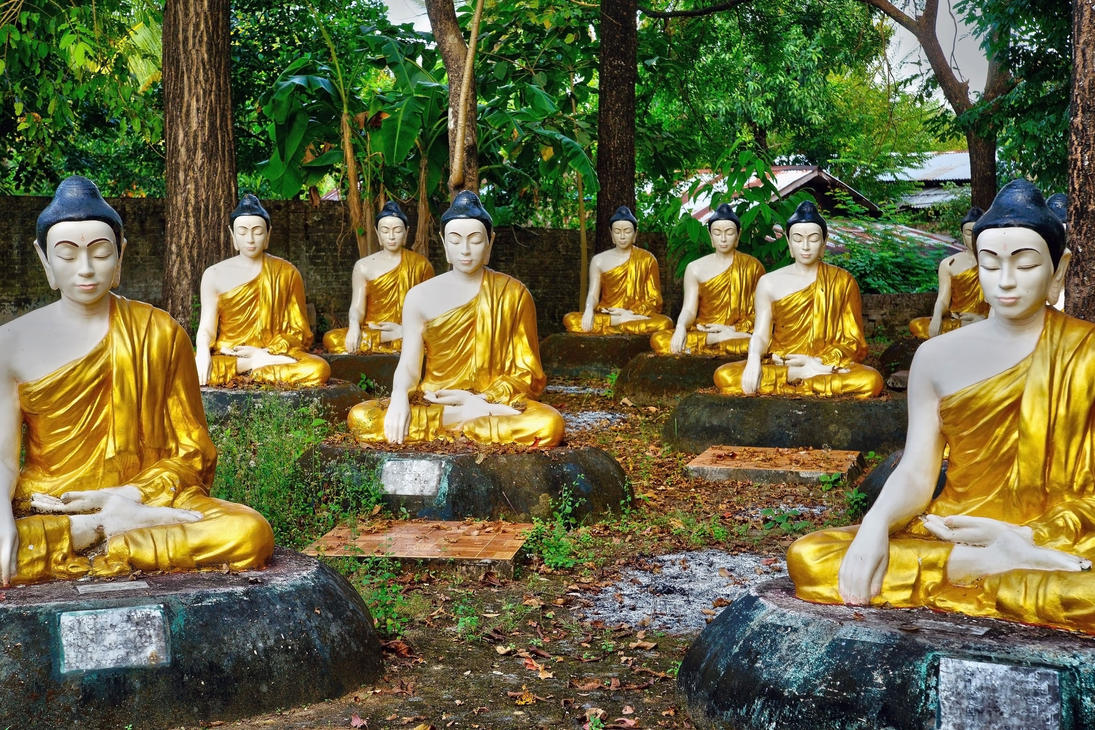 Garden of the Buddhas by CitizenFresh on DeviantArt