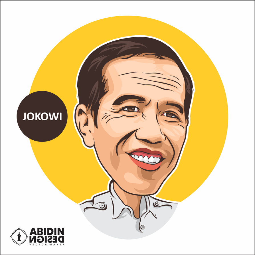 Jokowi Vector Karikatur  by AbidinDesign on DeviantArt