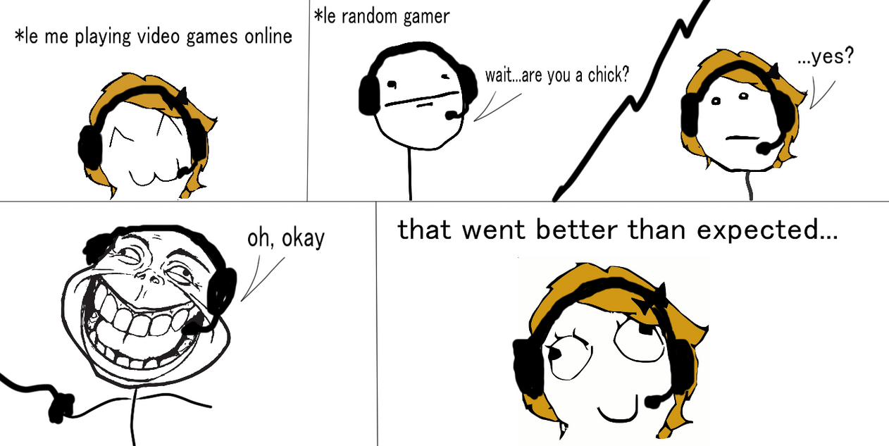 Girl Gamer Meme Comic By StarringMeAndYou On DeviantArt