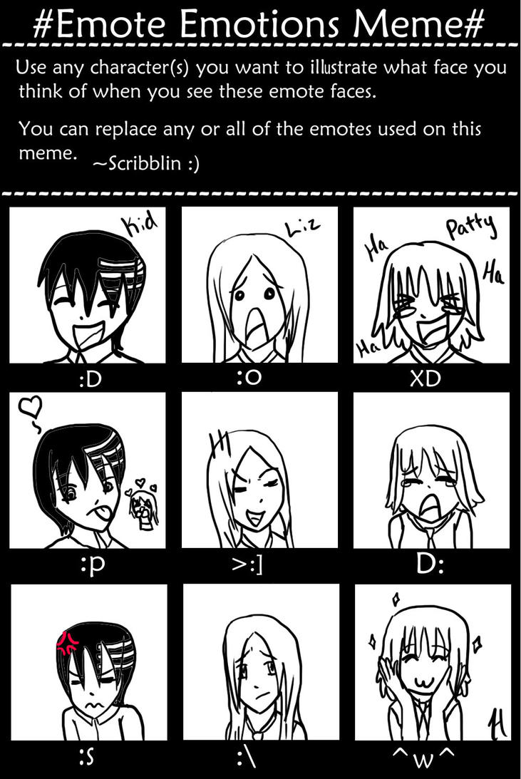 Emoticons Meme By Tea And Hunni On DeviantArt