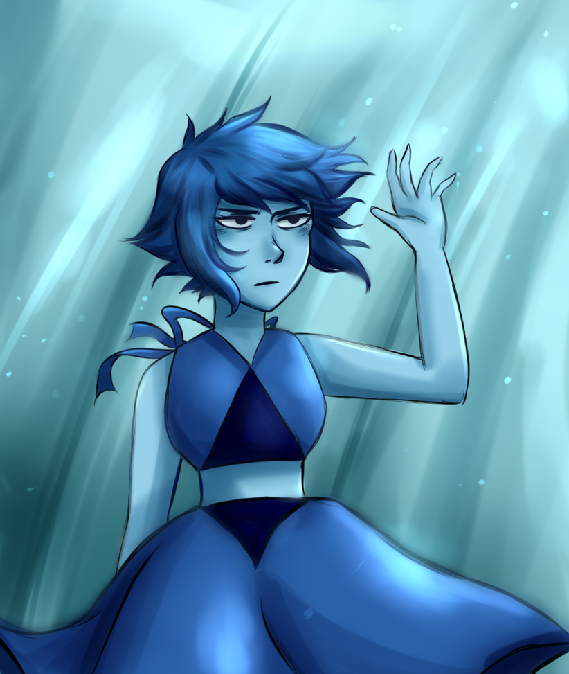 OVERUSED JOKE I'M SORRY I wanted to do one of those screenshot redraw thingies. So I did one with Lapis about to knock down the roaming eye from Barn Mates.  She may have done a pretty shitty ...