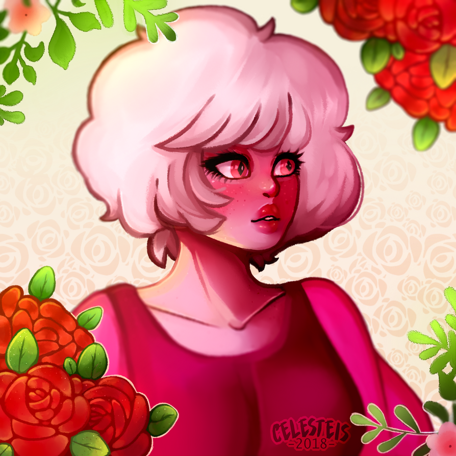 Steven Universe!Serie. Idk how long I resisted drawing to Pink Diamond, but here she is at last! I love this drawing technique, I should put it more into practice 0w0. Steven uni...
