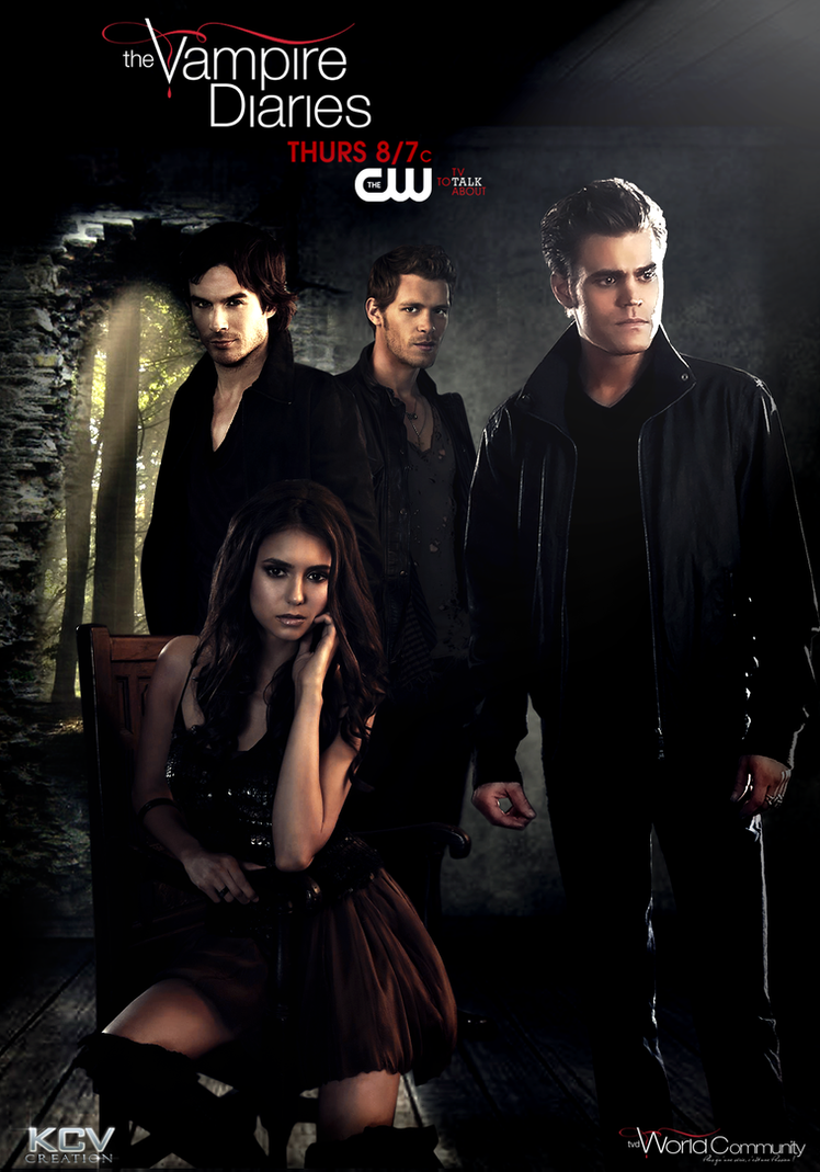 Poster promo Vampire Diaries Season 3 by KCV80 on DeviantArt