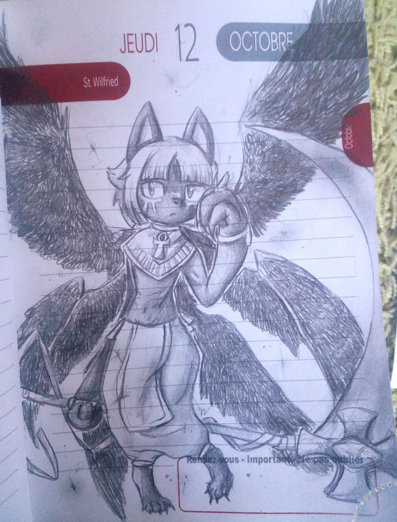 Galerie d'un p'tit chat! - Page 6 Winged_jackal_by_meyan_chama-dbvig0y