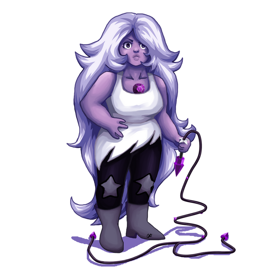 When you try to do digital after years and only manage this in 6 hours -_- Back to traditional I go... Anyway, this is Amethyst from Steven Universe, I hope you like her... Because it literally too...