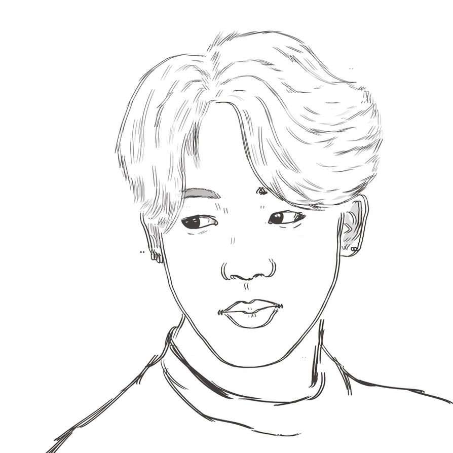 Bts Jimin Coloring Pages - BTS Coloring Pages. Print for free 120 ...