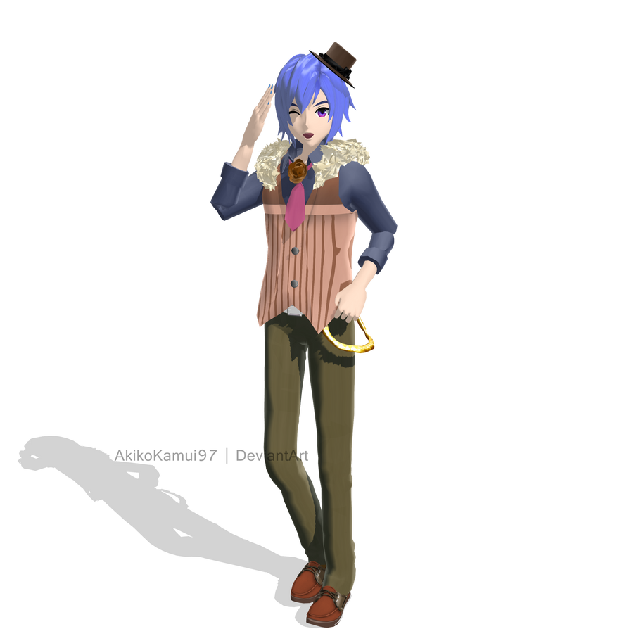 DT V3 Kaito (DL) by MMD-francis-co on DeviantArt