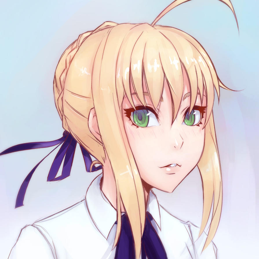 Saber - Fate/stay night by Unsomnus on DeviantArt
