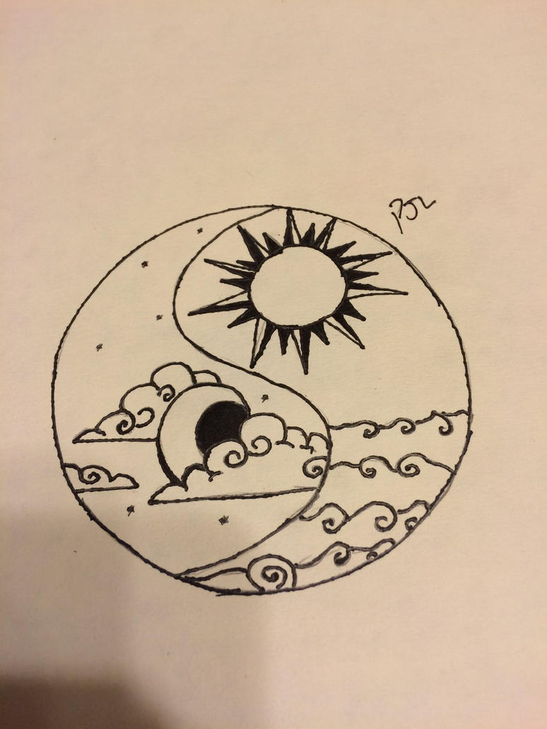Sun and moon yin and yang by Gallifrey542 on DeviantArt