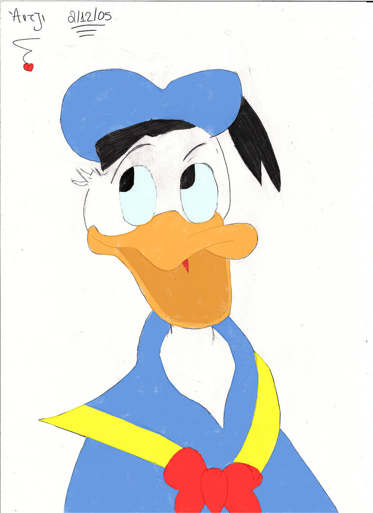 Donald Duck Drawing.. by tntiseverywere on DeviantArt