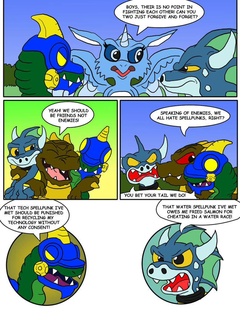 Skylanders Comic pg 11 by oogaboogaz on DeviantArt