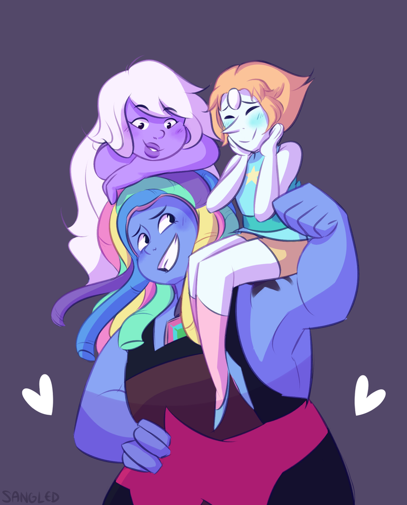 and she's ready for love dang that was a really good 11 min episode.........i sure loved how bismuth reunited with her squad and everything was swell.......................... --- check out my tumb...