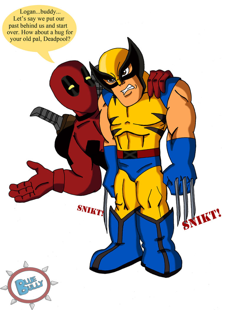 SHS Deadpool and Wolverine by LoveMyBlueBully on DeviantArt