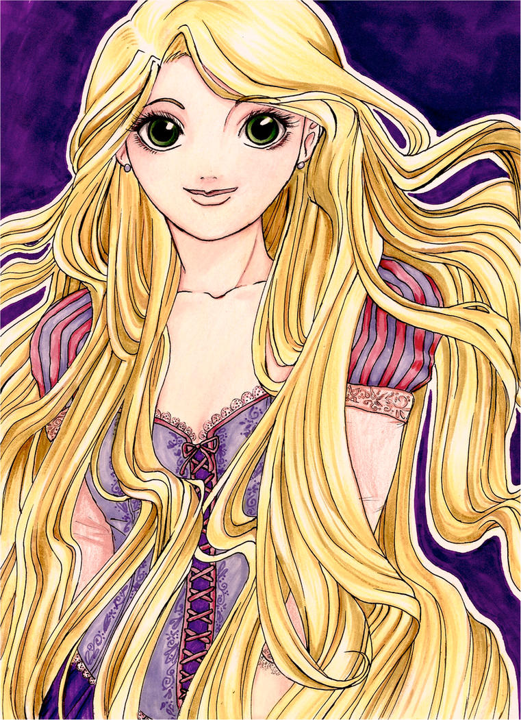 Rapunzel by HaruruHazelnut on DeviantArt