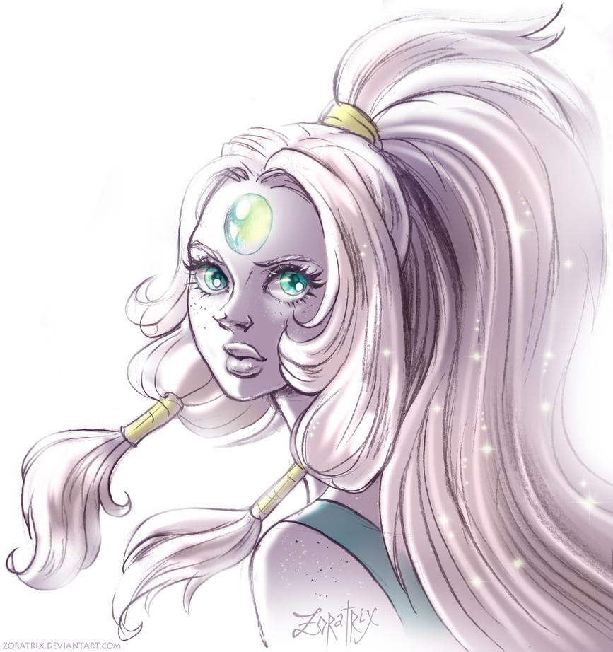 I started watching Steven Universe, and I liked it! Most of all I liked the possibility of the fusion, and I want to draw all of this amazing creatures. Opal is my fav, so she's the first ♥&#...