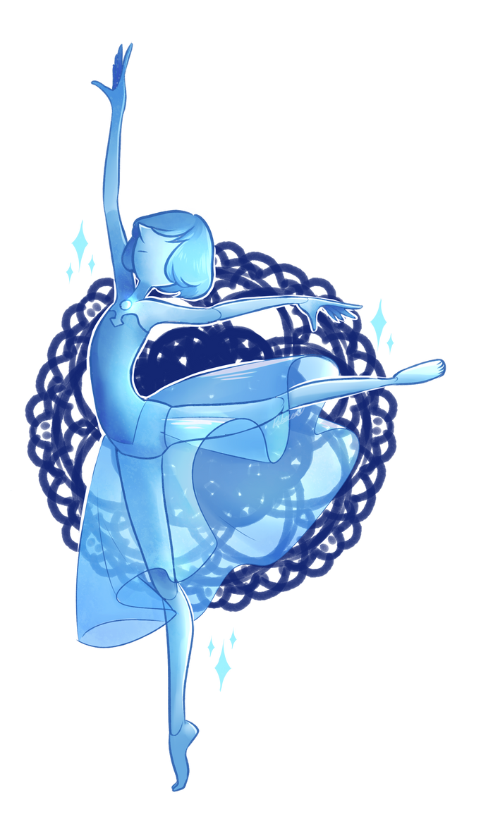 The latest Steven Bomb was Awesome! I really liked the new characters and stuff.  Anyways, this is the blue pearl from "The Answer". I really liked her design for some reason, so i felt like d...