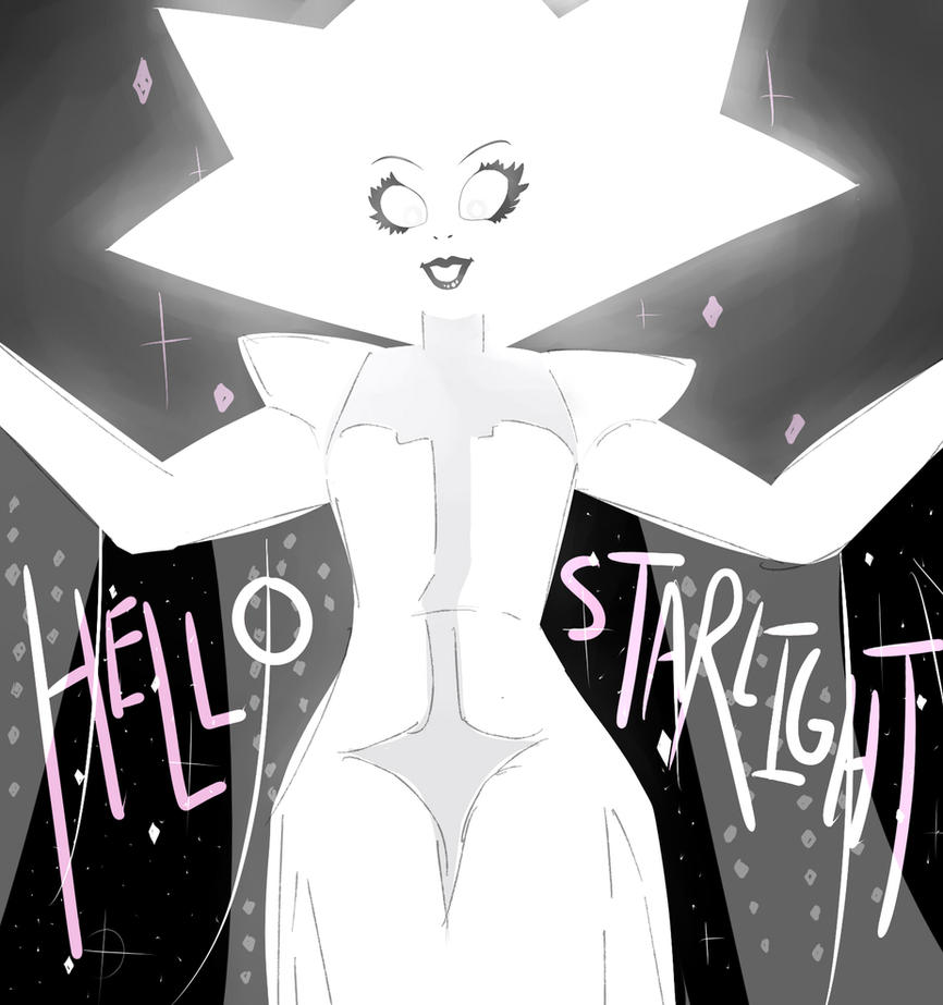 "Hello Starlight! You certainly gave everyone a scare. They're all just thrilled to see you safe and sound." OHMYGOD