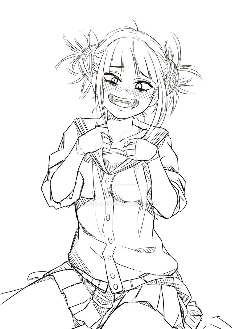 Toga Himiko Sketch by R-a-R-a on DeviantArt