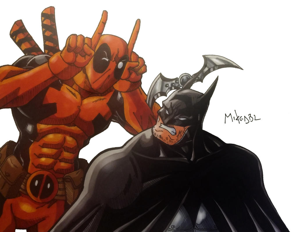Image result for deadpool batman