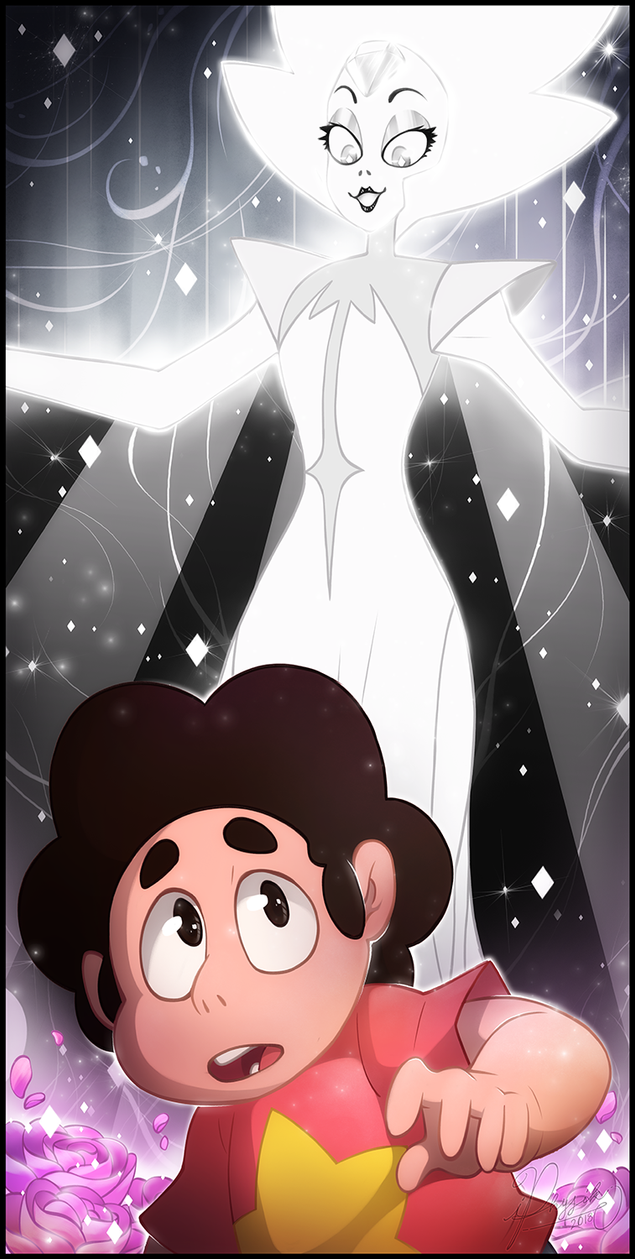 Finally got this done, Since the Ep i have been wanting to draw white Diamond.