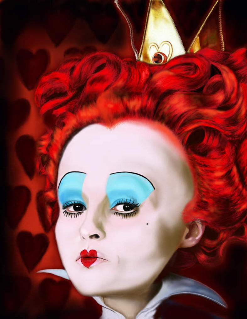 Red Queen/Reine Rouge: Alice in Wonderland by Sunysundae on DeviantArt