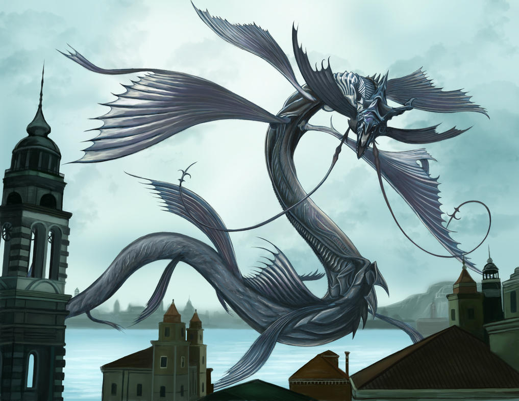 Final Fantasy XV - Leviathan (The Hydrean) Tsunami by 