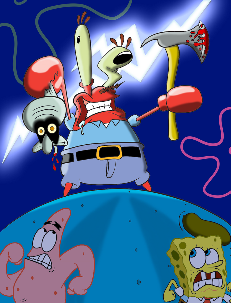 Mr Krabs Unquenchable Blood Lust By Maniacaldude On DeviantArt