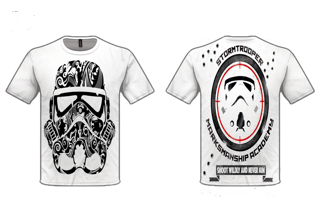 Stormtrooper Marksmanship Academy Shirt by Kooroe on DeviantArt