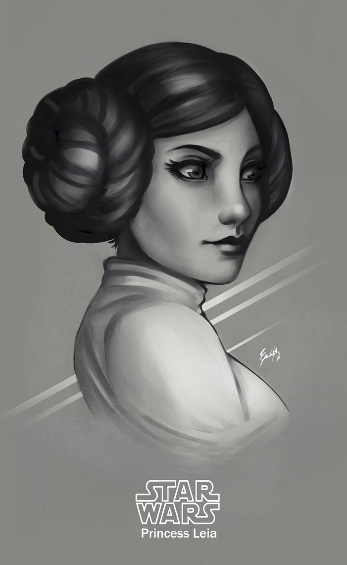 Tribute to Carrie Fisher by EdgarSandoval on DeviantArt
