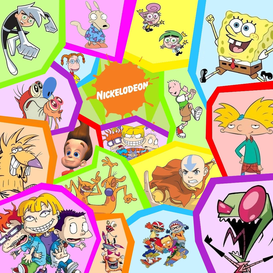 Nicktoons Collage by aStep2Stage18 on DeviantArt